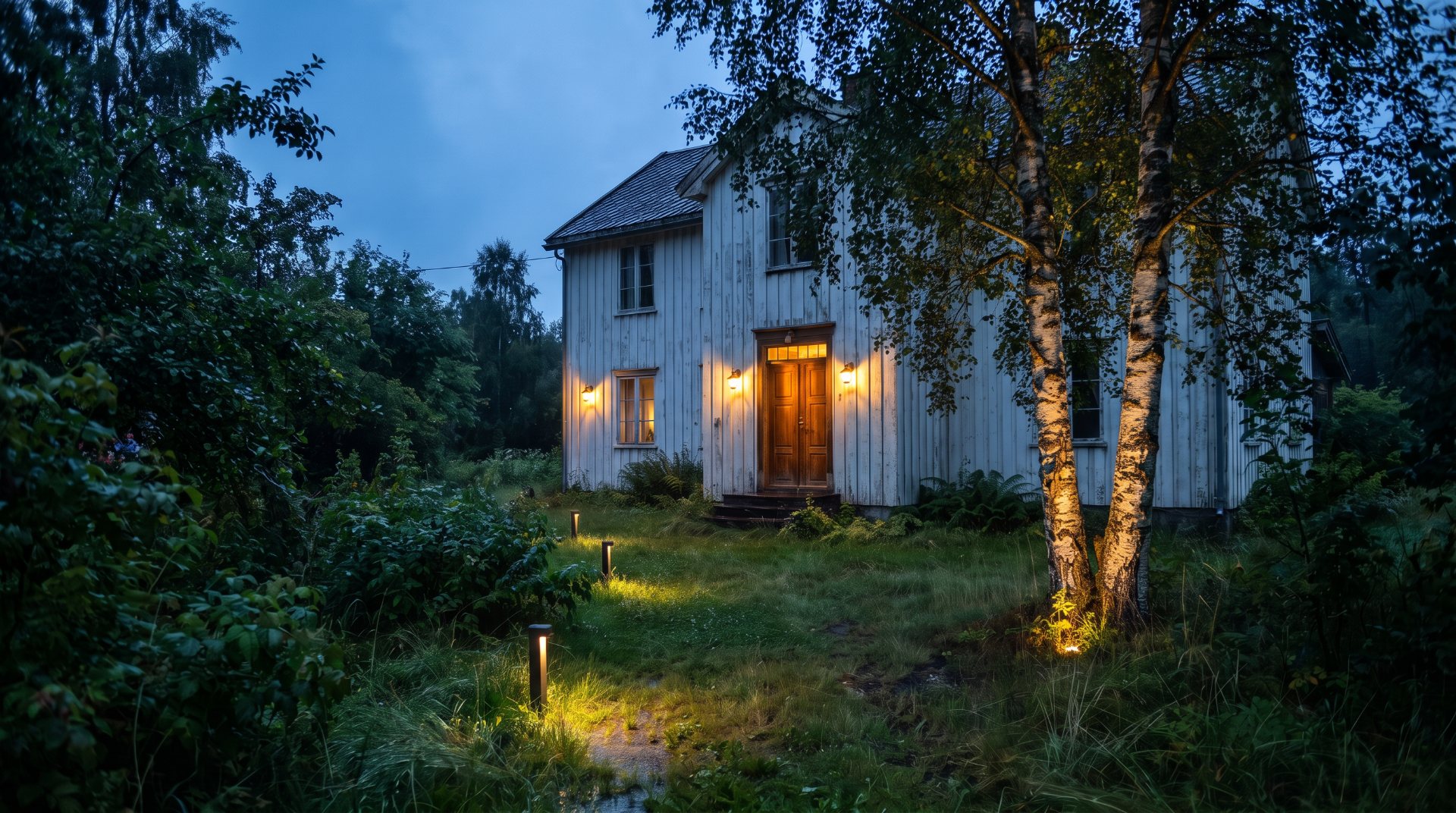 Etter: Utebelysning