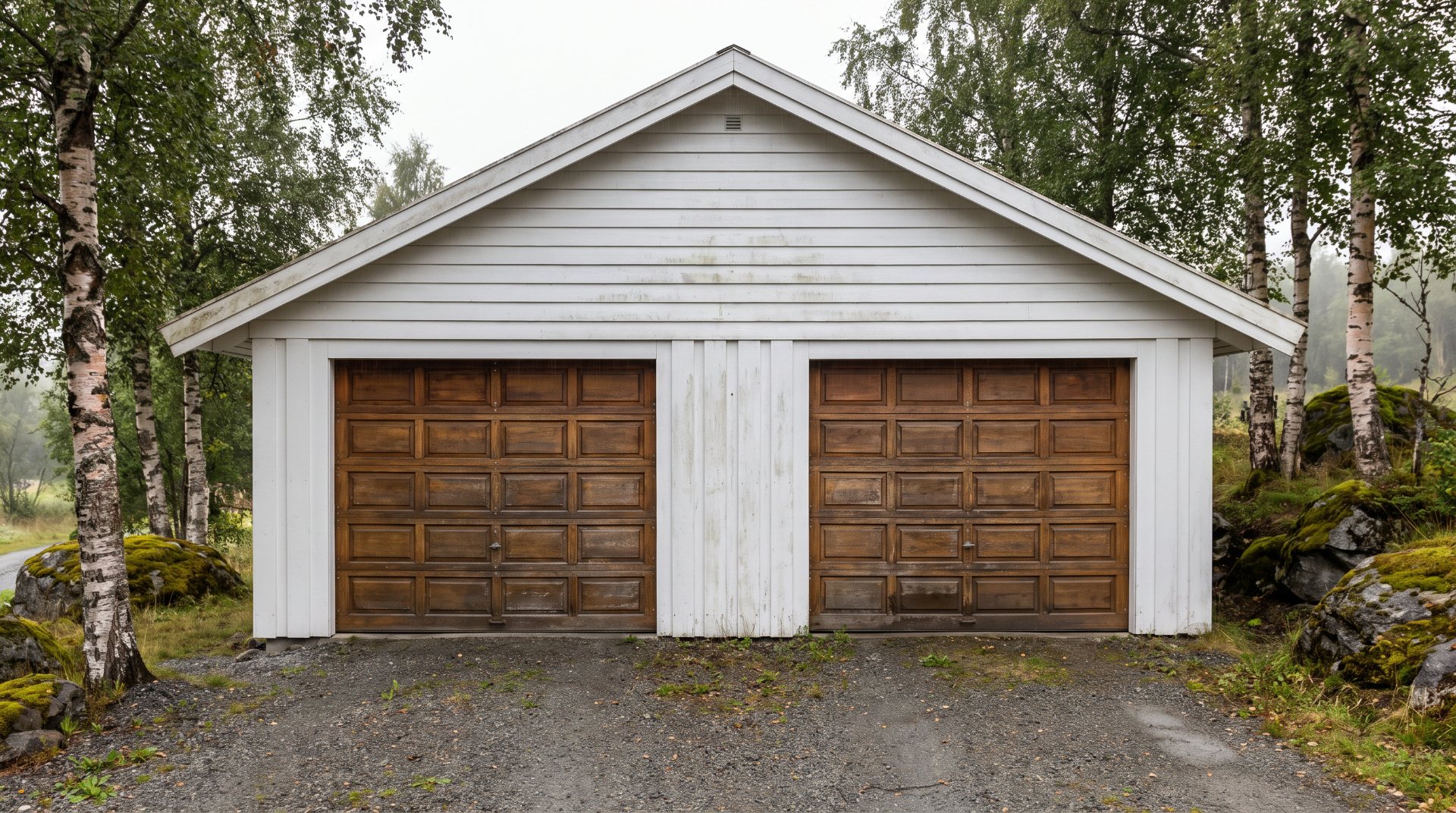 Før: To porter blir én
