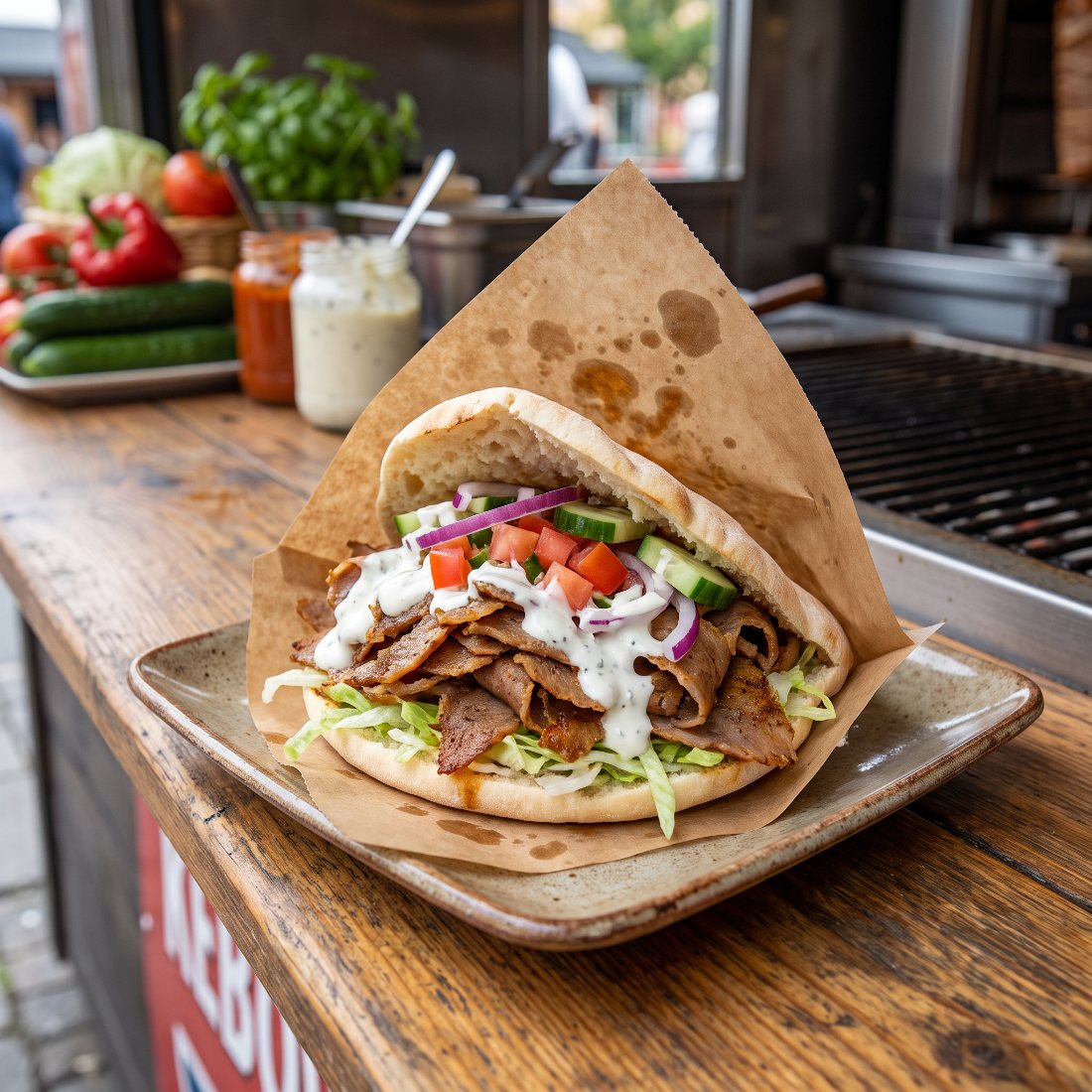 Kebab i pita