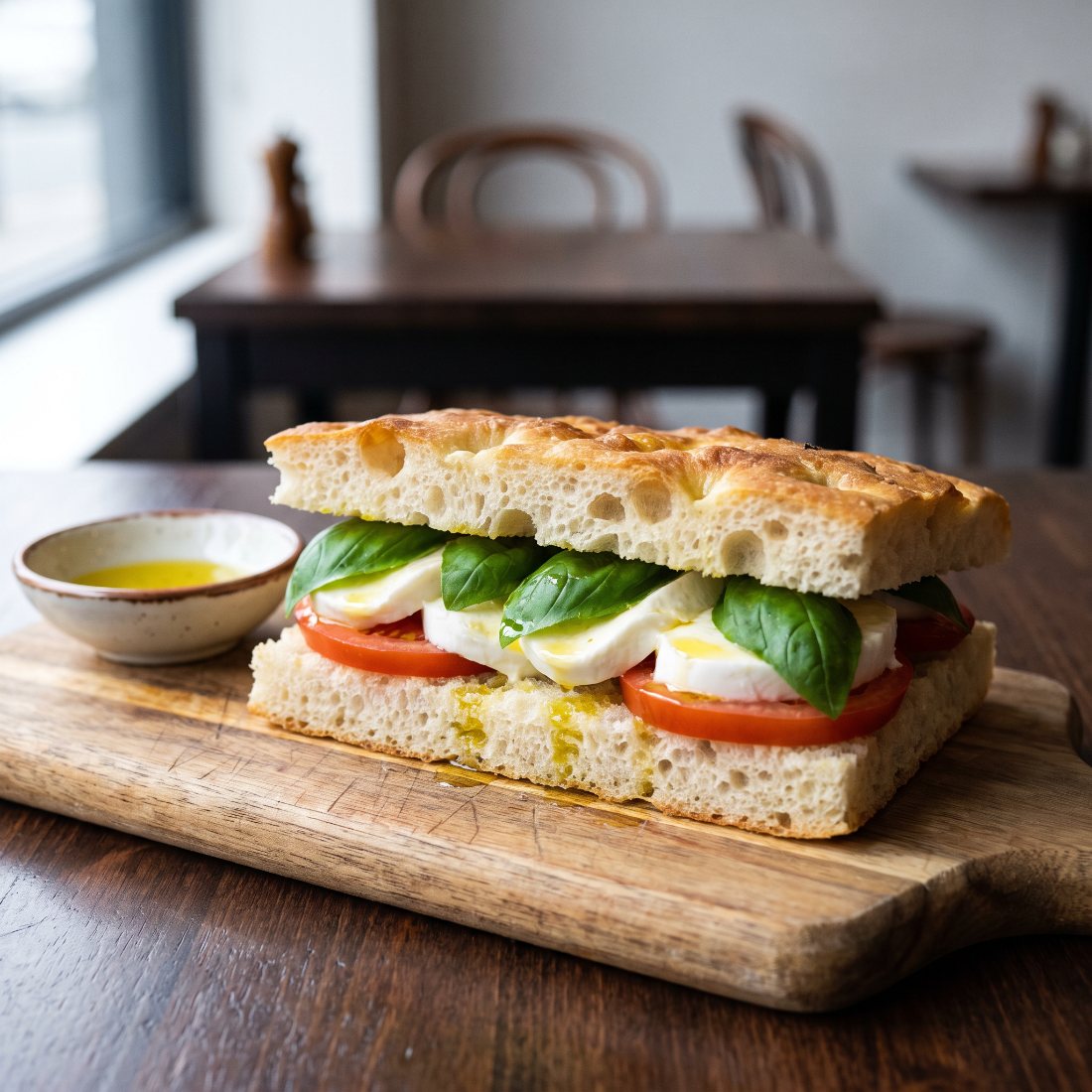 Focaccia caprese