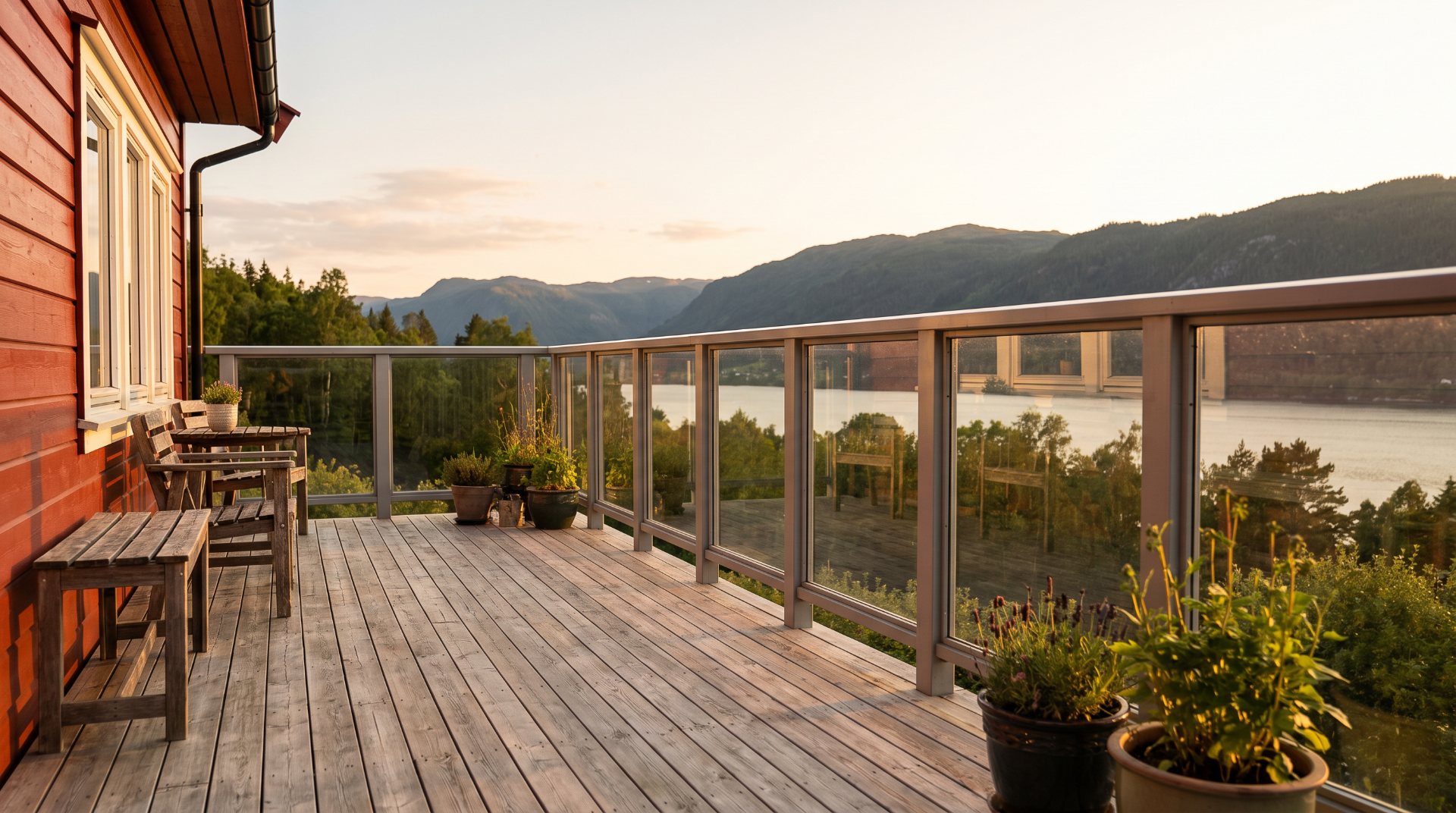 Terrasse og platting